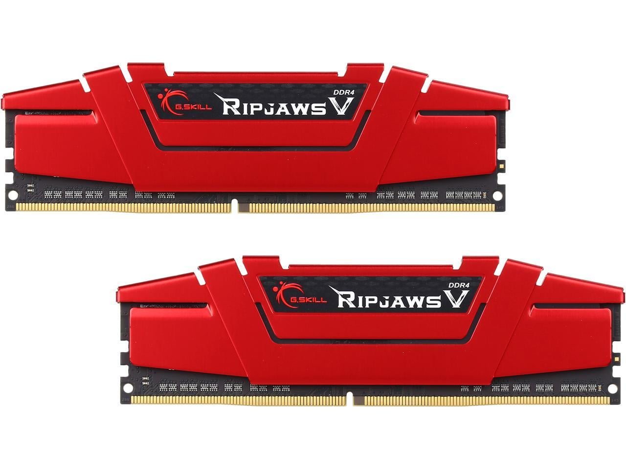 メモリー G.Skill Ripjaws V DDR4-2666 16GB(8x2) G.SKILL Ripjaws V 16GB (2x8GB) DDR4 2666 (PC4 21300) Gaming RAM