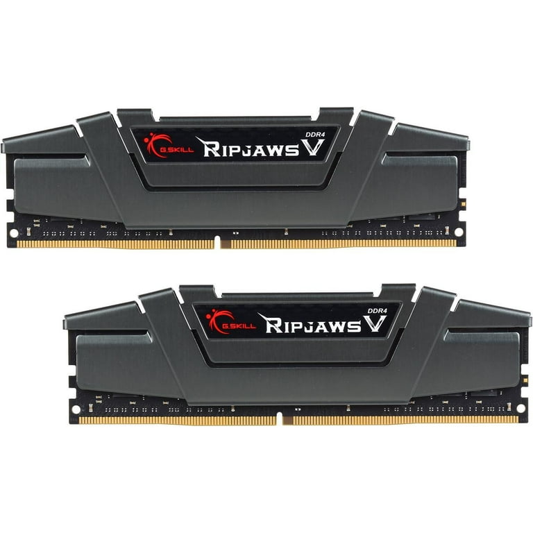 G.SKILL Ripjaws V Series 16GB (2 x 8GB) 288-Pin DDR4 SDRAM DDR4 3200 (PC4  25600) Desktop Memory Model F4-3200C16D-16GVGB 