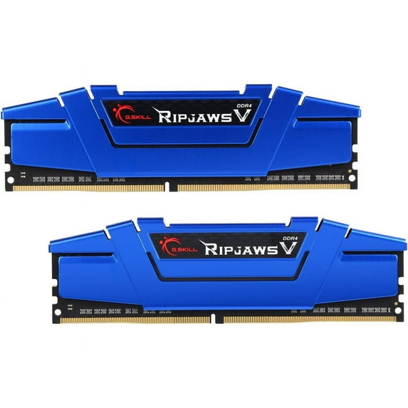 G.SKILL Ripjaws V Series 16GB (2 x 8GB) DDR4 2400 (PC4 19200) Desktop Memory Model F4-2400C15D-16GVB