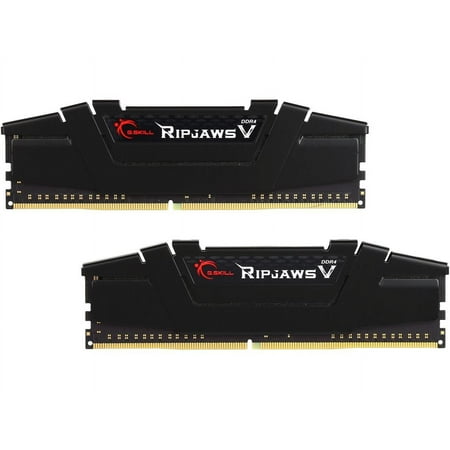 G.SKILL Ripjaws V Series 16GB (2 x 8GB) 288-Pin PC RAM DDR4 3200 (PC4 25600) Desktop Memory Model F4-3200C16D-16GVKB