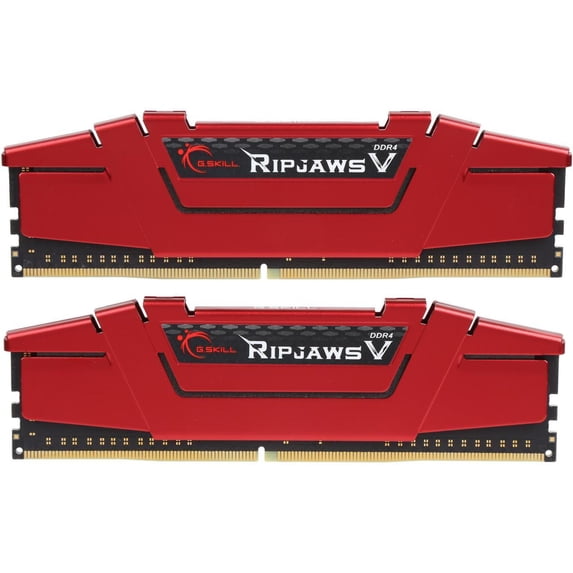 G.SKILL Ripjaws V Series 16GB (2 x 8GB) 288-Pin PC RAM DDR4 3200 (PC4 25600) Desktop Memory Model F4-3200C16D-16GVRB