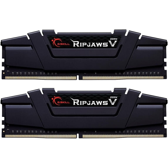 G.SKILL Ripjaws V Series 64GB (2 x 32GB) 288-Pin PC RAM DDR4 4400 (PC4 35200) Desktop Memory Model F4-4400C19D-64GVK