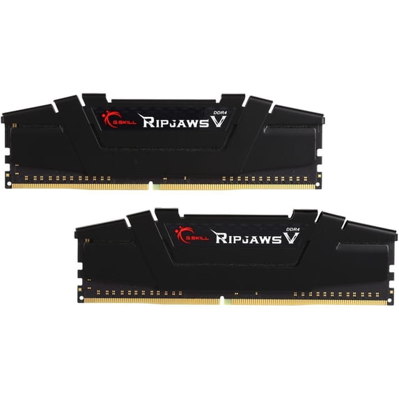 G.SKILL Ripjaws V Series 8GB (2 x 4GB) 288-Pin DDR4 SDRAM DDR4 3200 (PC4 25600) Desktop Memory Model F4-3200C16D-8GVKB