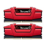 G.Skill 8GB DDR4 PC4-19200 2400MHz Ripjaws V for Intel Z170/X99 CL15 Dual Channel kit (2x4GB) 1.20V