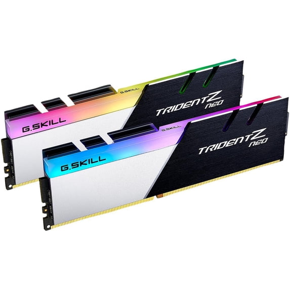 G.SKILL Trident Z Neo Series 64GB (2 x 32GB) 288-Pin PC RAM DDR4 3200 (PC4 25600) Desktop Memory Model F4-3200C16D-64GTZN