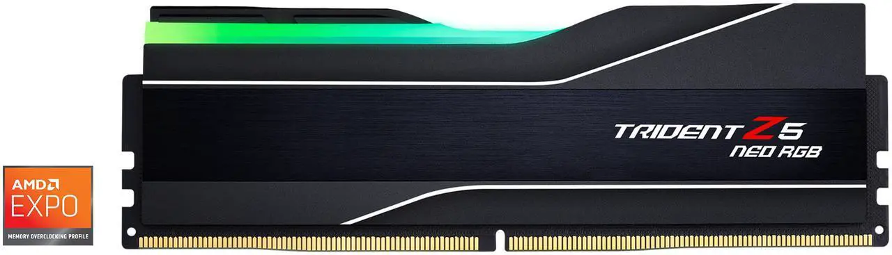 G.SKILL Trident Z Neo Series 64GB 288-Pin PC RAM DDR5 6000 (PC5 48000) Desktop Memory Model F5-6000J3444F64GX1-TZ5NR