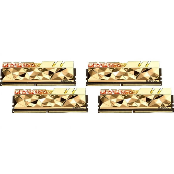 G.SKILL Trident Z Royal Elite Series 32GB (4 x 8GB) 288-Pin PC RAM DDR4 3600 (PC4 28800) Desktop Memory Model F4-3600C16Q-32GTEGC