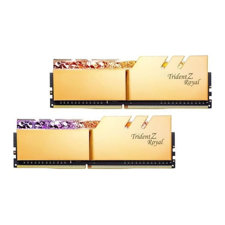 G.SKILL Trident Z Royal Series 16GB (2 x 8GB) DDR4 4000 (PC4 32000) Desktop Memory Model F4-4000C15D-16GTRG