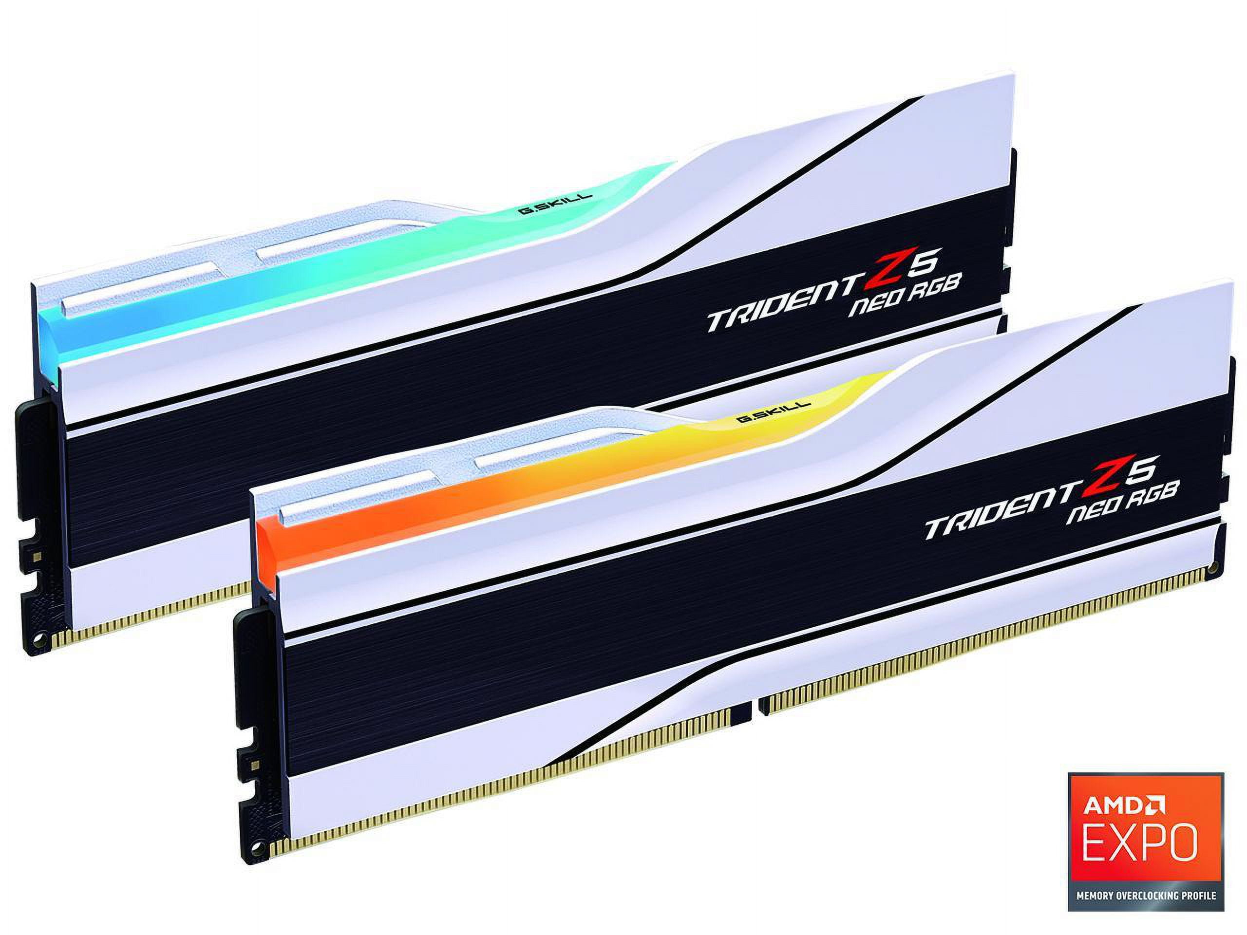 Open Box G.SKILL Trident Z5 Neo Series 48GB (2 x 24GB) 288-Pin PC RAM DDR5 6400 (PC5 51200) Desktop Memory Model F5-6400J3239F24GX2-TZ5NRW