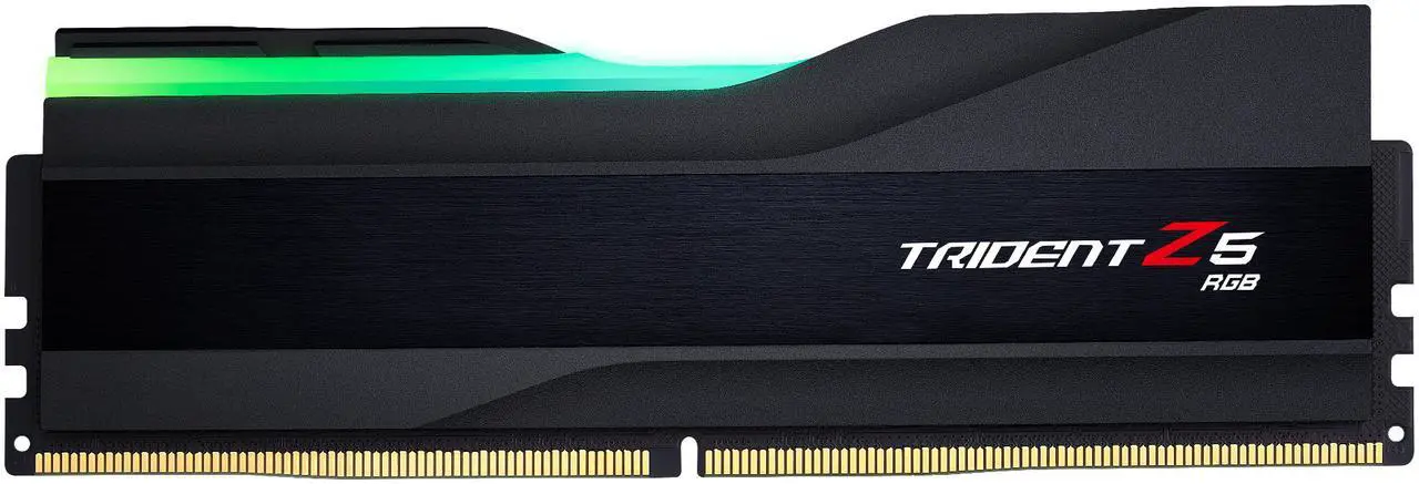 G.SKILL Trident Z5 RGB Series 64GB 288-Pin PC RAM DDR5 6000 (PC5 48000) Desktop Memory Model F5-6000J3444F64GX1-TZ5RK