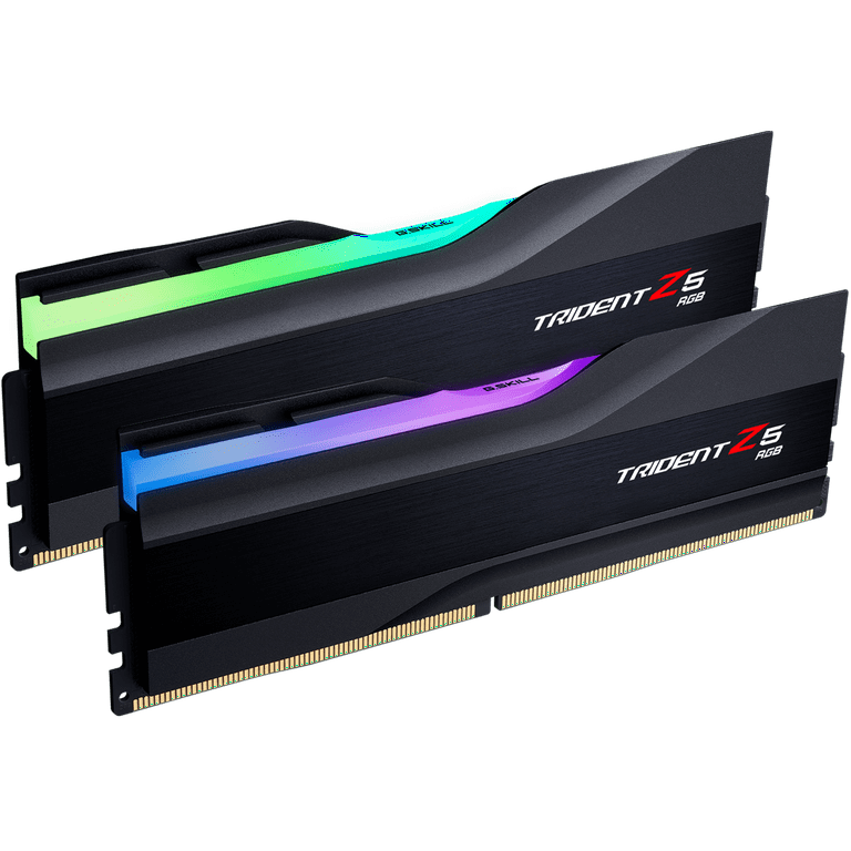 G.SKILL Trident Z5 RGB Series 96GB (2 x 48GB) 288-Pin PC RAM DDR5 6400 (PC5  51200) Desktop Memory Model F5-6400J3239F48GX2-TZ5RK 