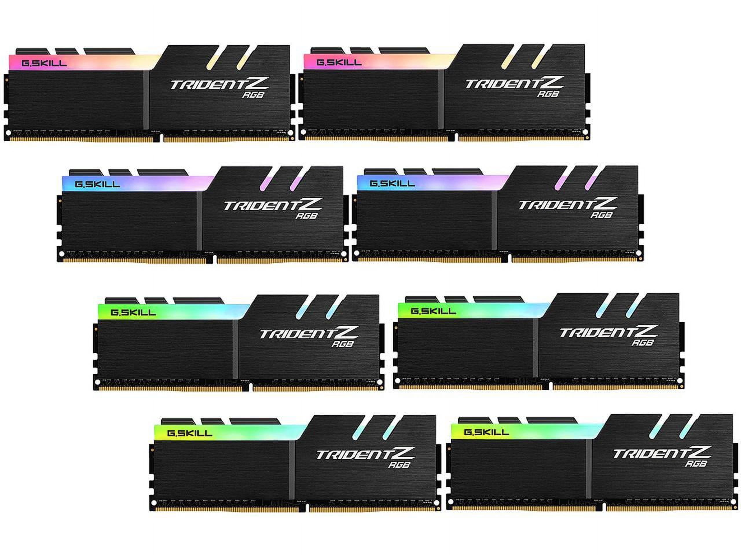 G.SKILL TridentZ RGB Series 256GB (8 x 32GB) DDR4 3600 (PC4 28800