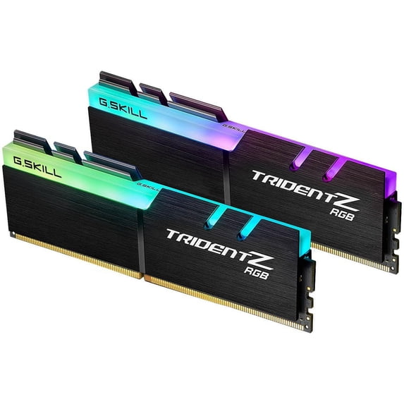 G.SKILL TridentZ RGB Series 32GB (2 x 16GB) 288-Pin PC RAM DDR4 4000 (PC4 32000) Desktop Memory Model F4-4000C18D-32GTZR