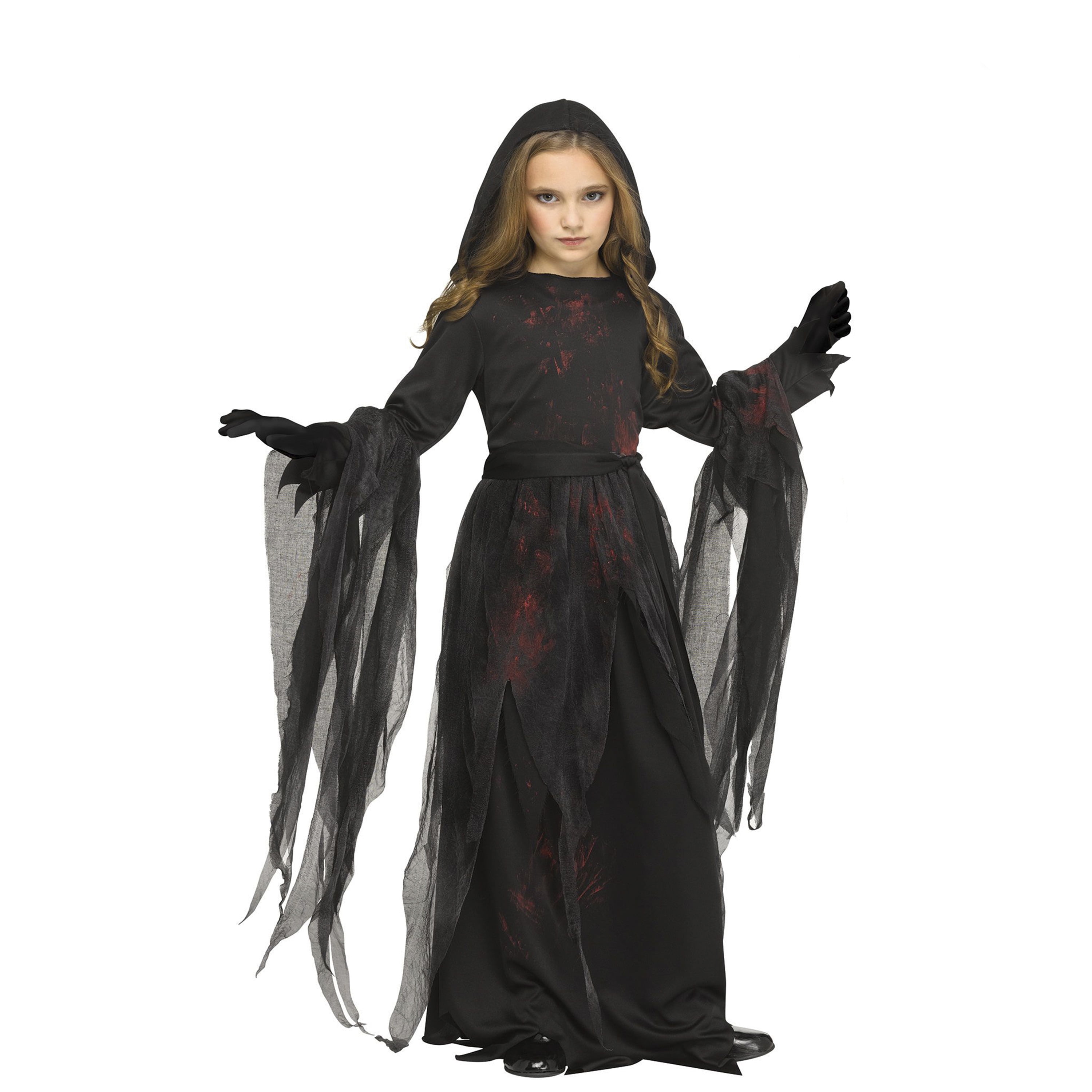 Soulless Reaper Halloween Costume for Children, Girls' Size M (7/8), by Way to Celebrate