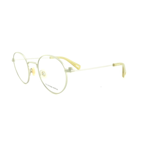 G-STAR RAW Eyeglasses GS2104 METAL ATTACC 045 Silver Semi Matte 45MM