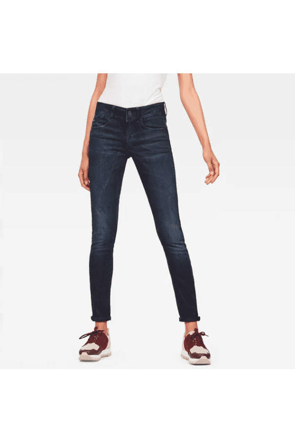 RAW Women's Lynn Mid Waist Skinny Jeans (Retail $170)