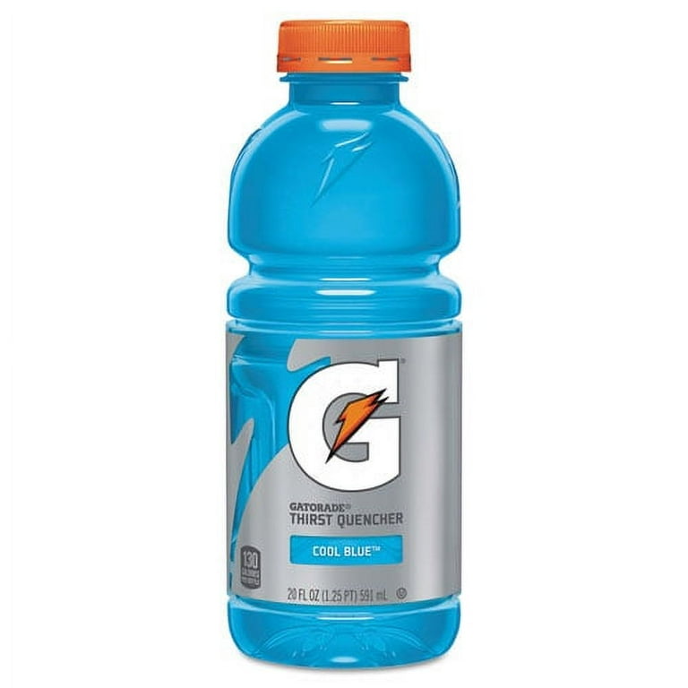 G-Series Perform 02 Thirst Quencher, Cool Blue, 20 oz Bottle, 24/Carton G-Series Perform 02 Thirst Quencher, Cool Blue, 20 oz Bottle, 24/Carton
