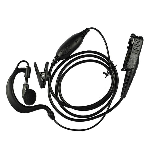G Shape Earpiece with Mic Earhook Headph Earph for Xir P6620 Dep 570E Xir P6628 Xir P6608