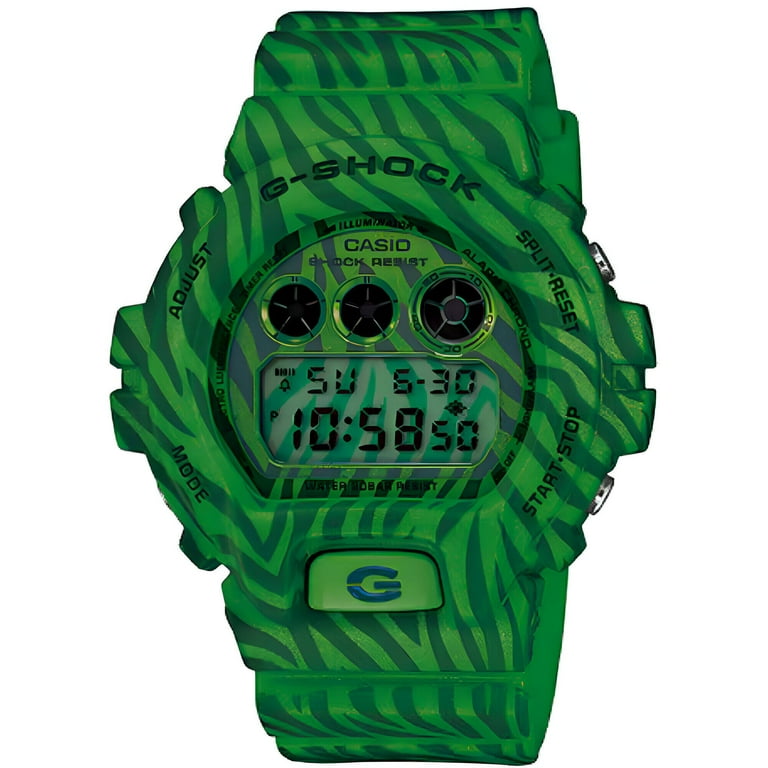 Mens green g shock watch discount