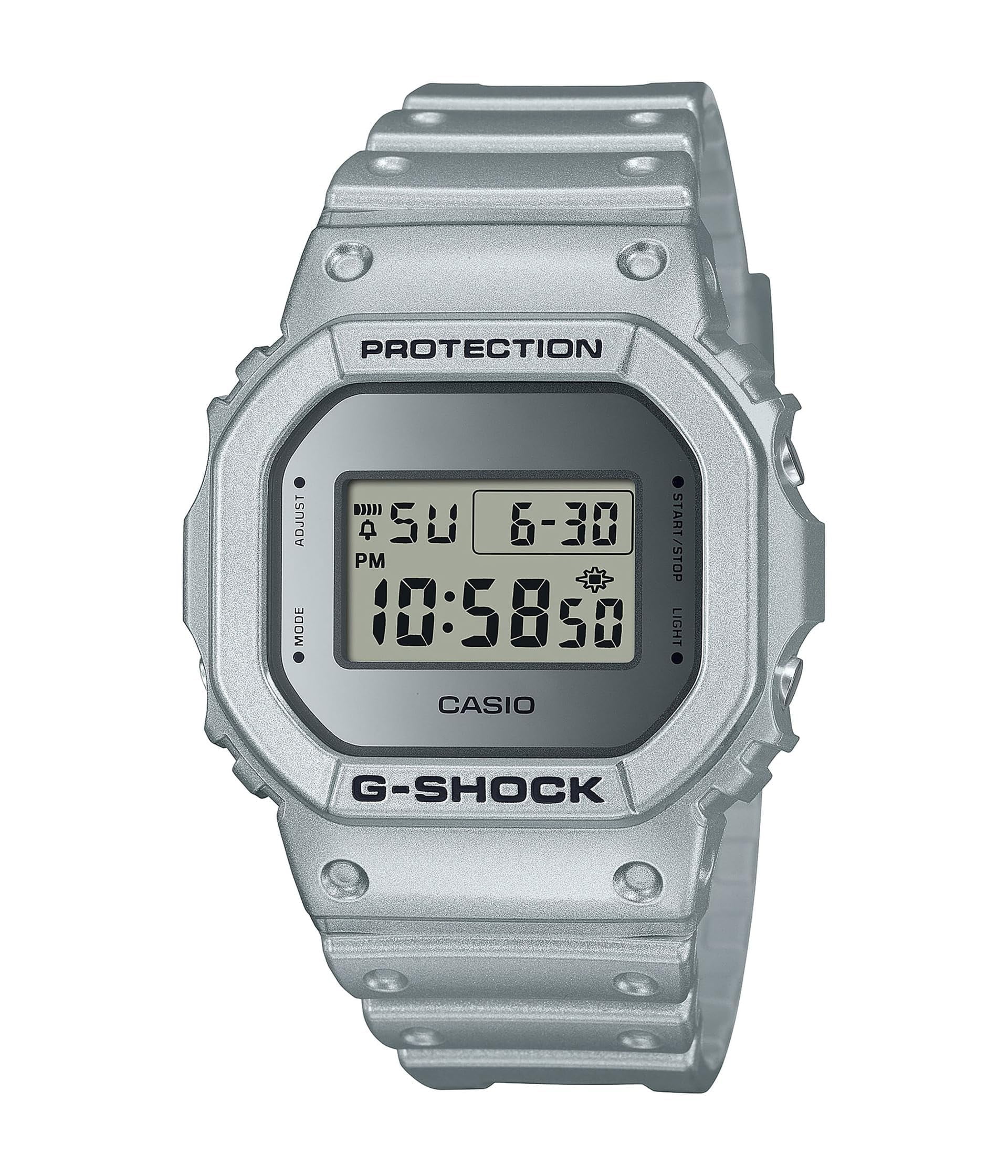 G-Shock DW5600 Forgotten Future Silver - Walmart.com