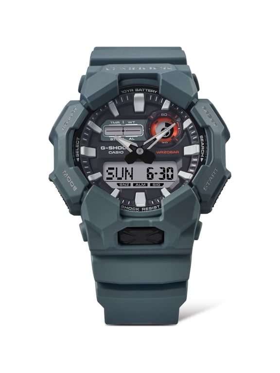 GA-010-2ACR Rugged Ana-Digi 10 Year Battery Green