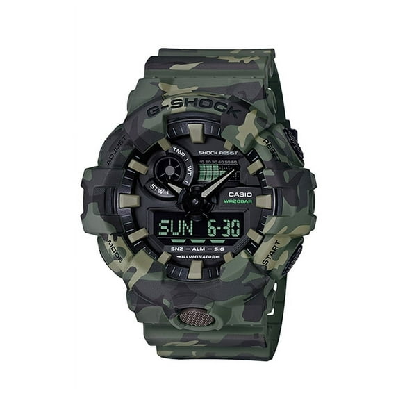 G-Shock, GA-700CM-3A Watch - Green Camo