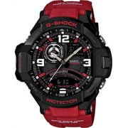 G-Shock GA1000-4B Aviation Black Dial Red Resin Quartz Mens Watch
