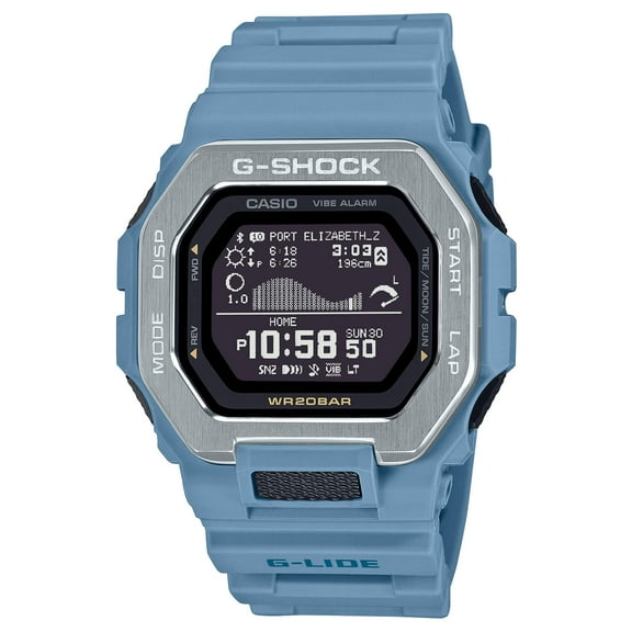 Casio G-Shock G-Lide Bluetooth Tide Graph Digital Mens Watch