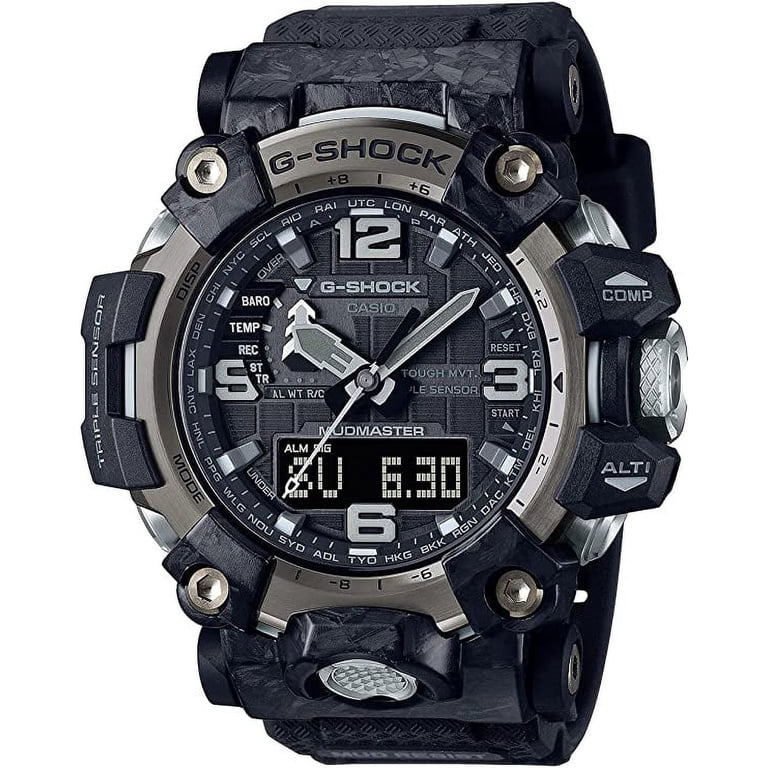 G-SHOCK Mudmaster ブラック G-Shock GWG20001A1 MudMaster Black Keep Time Analog Wristwatch