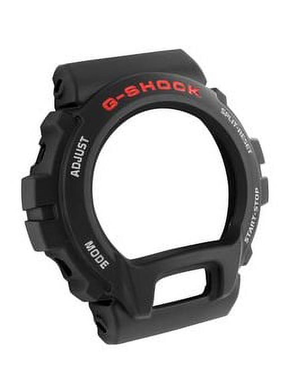 G Shock Watch Original Plastic DW6900 Black Matte Labeled Replacement Bezel Sale