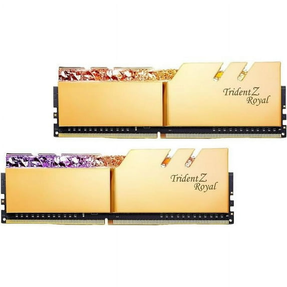 G Skill F4-4000C18D-64GTRG Trident Z Royal Series 2 x 32GB 288-Pin DDR4 SDRAM DDR4 4000 Intel XMP 2.0 Desktop Memory Model