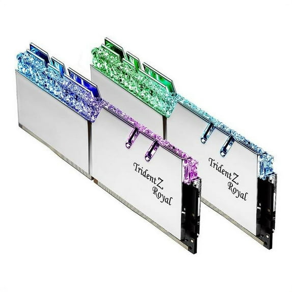 G Skill F4-4800C17D-16GTRS Trident Z Royal Series 2 x 8GB 288-Pin DDR4 SDRAM DDR4 4800 Intel XMP 2.0 Desktop Memory Model