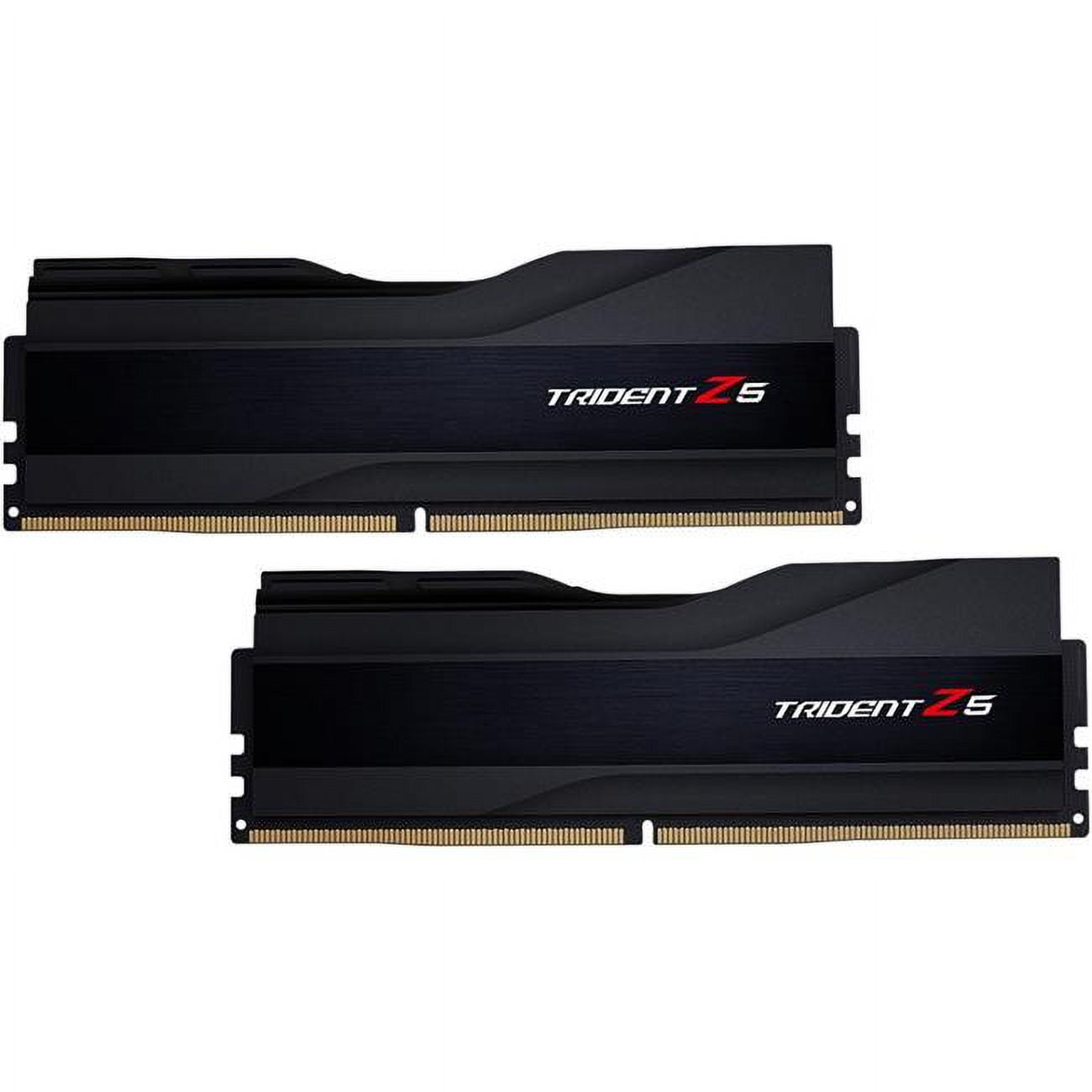 G.Skill F5-6000U4040E16GX2-TZ5K 2 x 16GB 288-Pin DDR5 SDRAM DDR5 6000 Intel XMP 3.0 Desktop Memory Model, Black