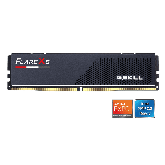 G.SKILL F56000J3636F16GX1FX5 16GB DDR5 6000 Desktop Memory Flare X5