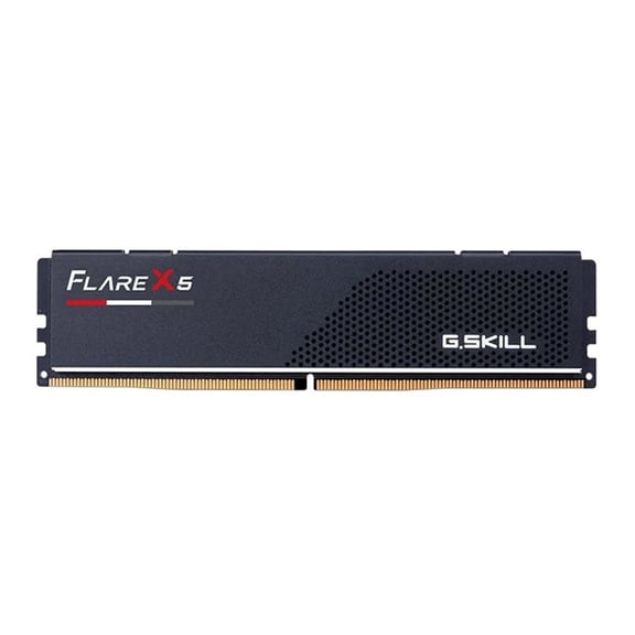 G.Skill Flare X5 16GB (1 x 16GB) DDR5-6000 PC5-48000 CL36 Single Channel Desktop Memory Module F5-6000J3636F16GX1-FX5 - Black