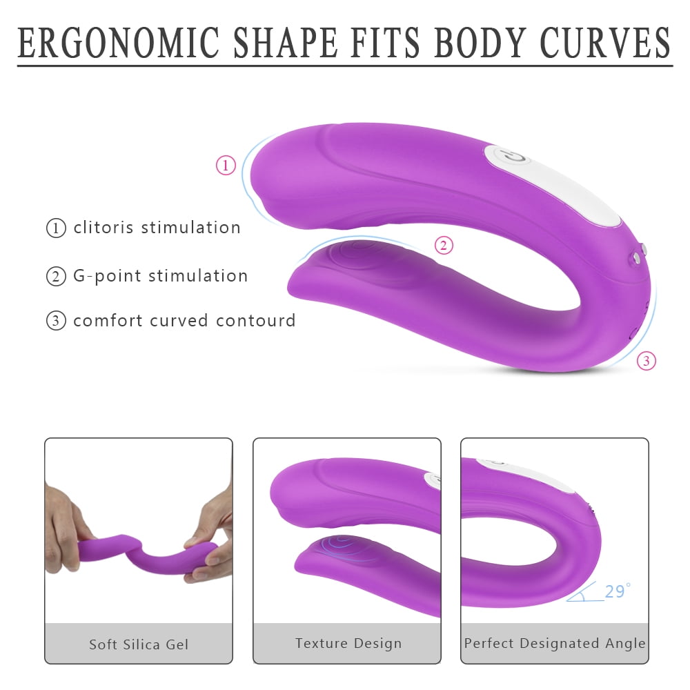 G Spot Adult Sex Toy Clit Sucker Vibrator with Stimulating Tongue - USB  ,Double Motors Female Adult Sex Toys for Men Women Her Couples Play Clit  Nipple Stimulator,Soft Silicone Partner Vibrator Doub -