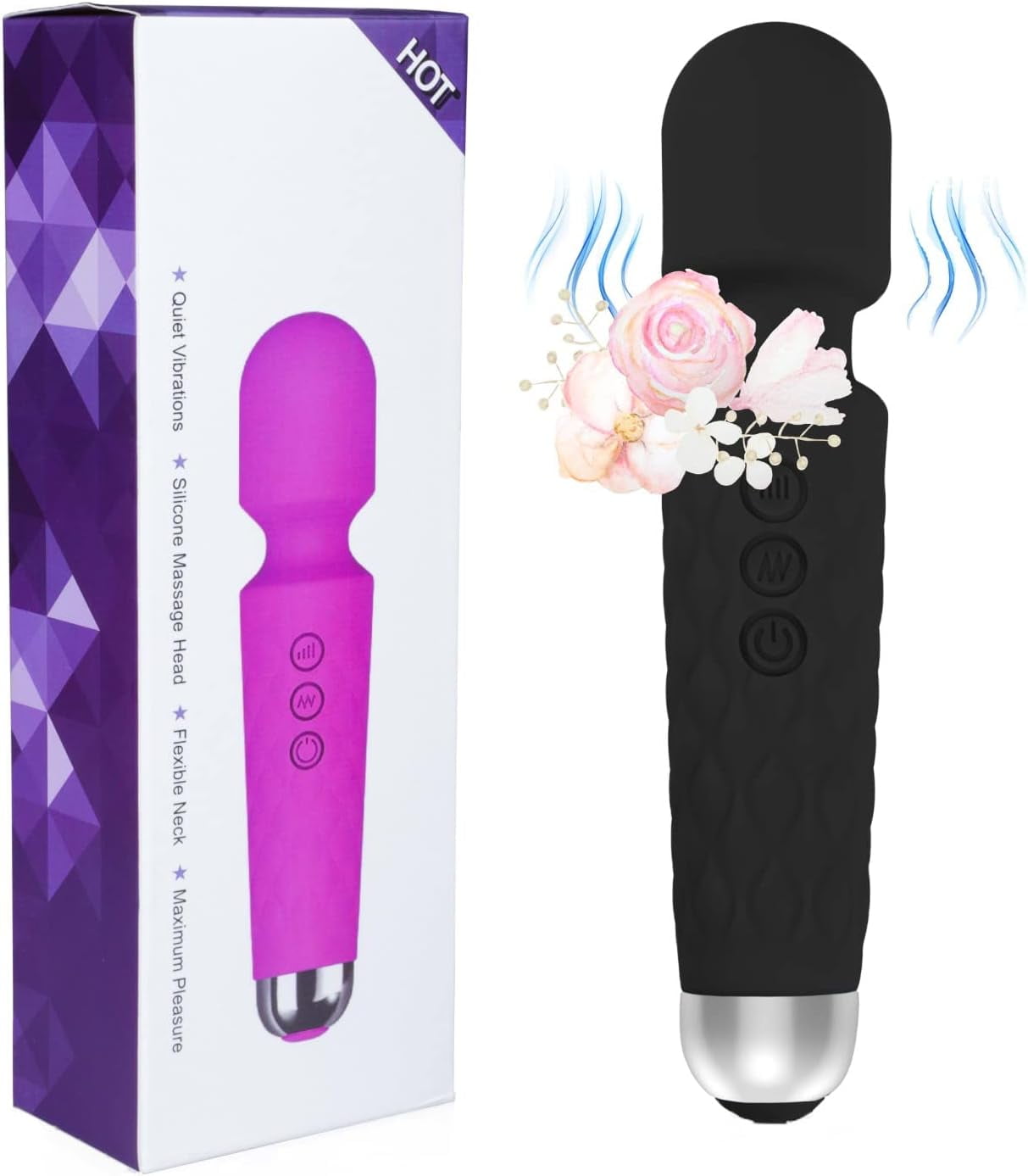 SVAKOM Rechargeable Vibrators Lucas Sex Toys Long Lasting Waterproof Dual  Action G-Spot Clitoral Vibrator Multi Speed Sexy Wand Massager Adult Toys