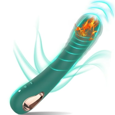 G Spot Vibrator Adult Sex Toys for Women with Heating Function, Dildo Vibrators with 10 Vibrations Waterproof