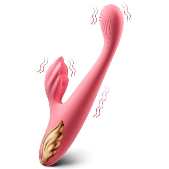G Spot Vibrator C-Spot Stimulator with 10 Vibrating Mode,Clitoris Vibrator Sex Toys for Female,Adult Toys for Women-Pink