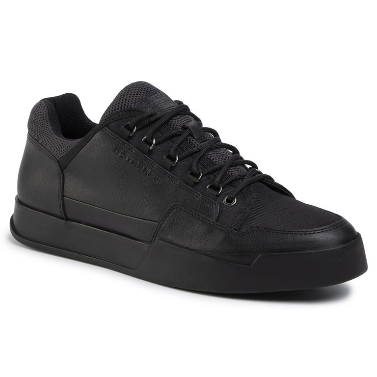 G-Star Raw BLACK Rackam Vodan Low-Top Sneakers, US 12, EU 45