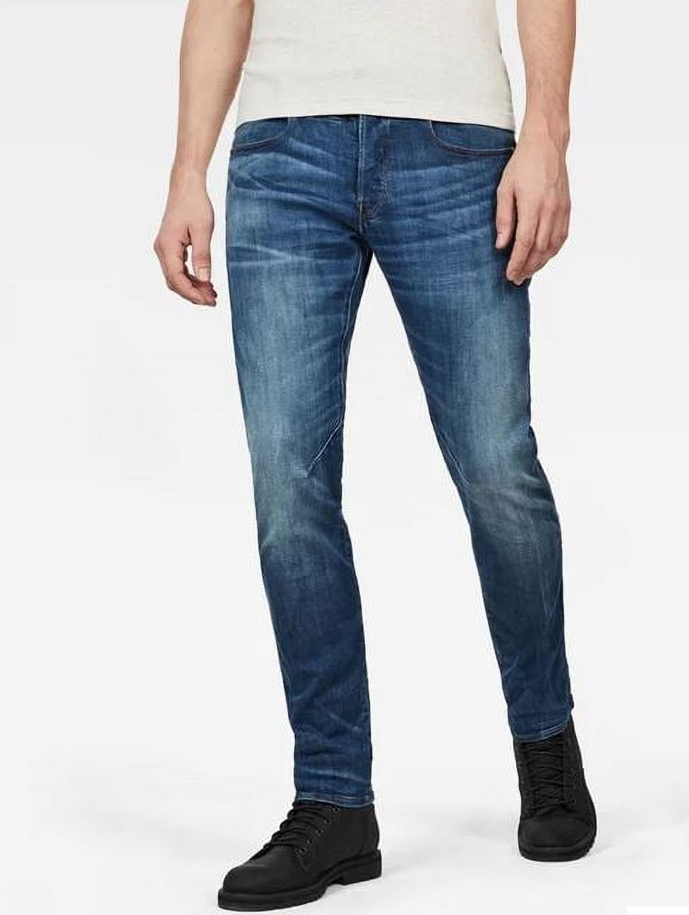 G-Star Raw Men's D-Staq 5 Pocket Tapered Slim Fit Jeans, Blue 34/32 - NEW - image 1 of 3