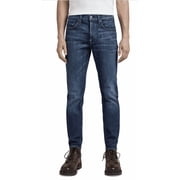 G-Star Raw Mens Skinny-Fit Whiskered Blue Jeans - Worn in Stratus