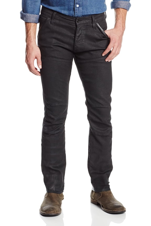 Raw Mens 5620 Wood 3D Super Slim Jeans Comfort
