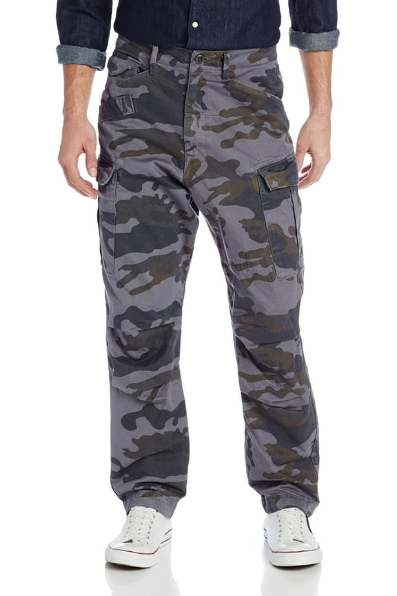 Raw Mens Rovic Extra Loose Tapered Fit Pants