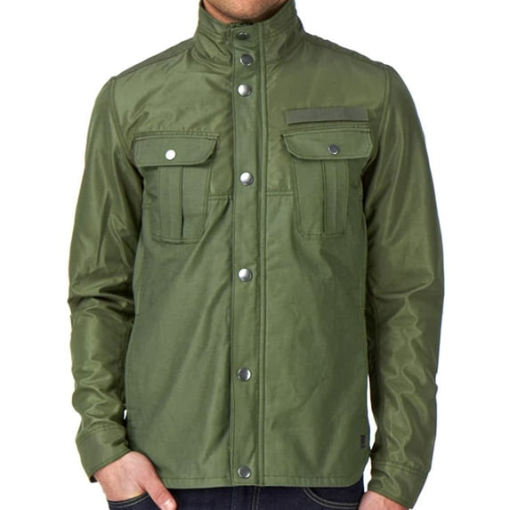 G-Star Raw Mens Button Placket Jacket Size-XX-Large Color-Sage