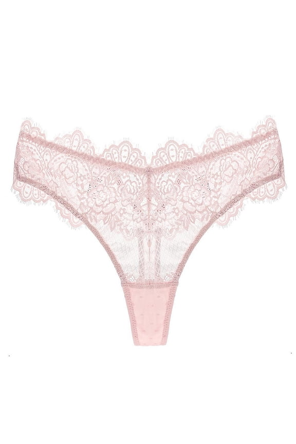 G-String Thongs for Women T-back Cheeky Underwear Stretchy Lace Satin No Show Invisible Elastic Waistband Stylish Comfort Panties XS-4XL