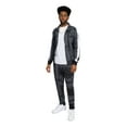 thumbnail image 1 of G-Style USA Men's Accented Bandana Paisley Tracksuit Set ST804 - Black - Large, 1 of 5