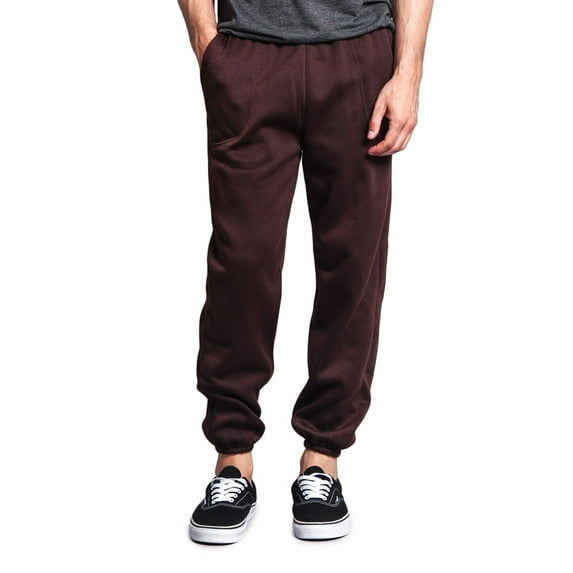 G-Style USA Men's Basic Fleece Jogger Sweatpants with Pockets, Up to 5X