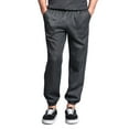thumbnail image 1 of Men's Basic Fleece Jogger Sweatpants with Pockets, Up to 5X, 1 of 6
