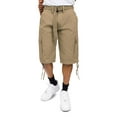 thumbnail image 1 of G-Style USA Men's Belted Camo Cargo Shorts 9AP10 - Khaki - 30, 1 of 5